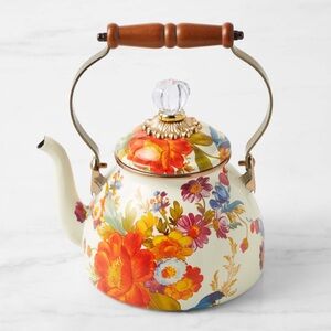 Mackenzie Childs Flower Teapot